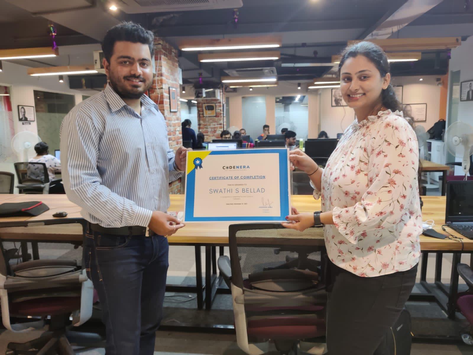 Codenera Success Moment